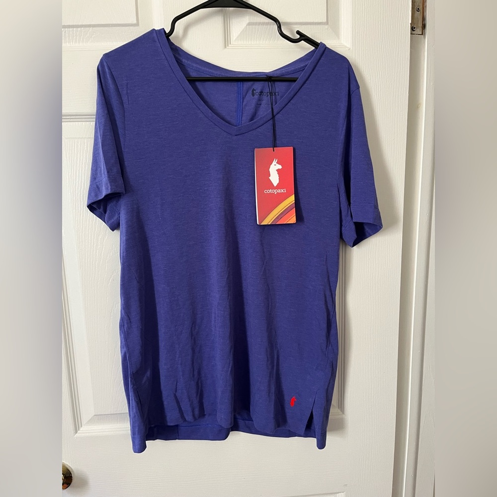 NWT Cotopaxi Paseo Travel T-Shirt  Women's size L